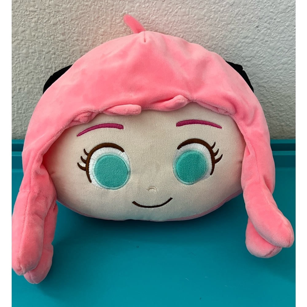 Anime Spy x Family Anya Forger Face Plush Toy Soft Pillow 9"